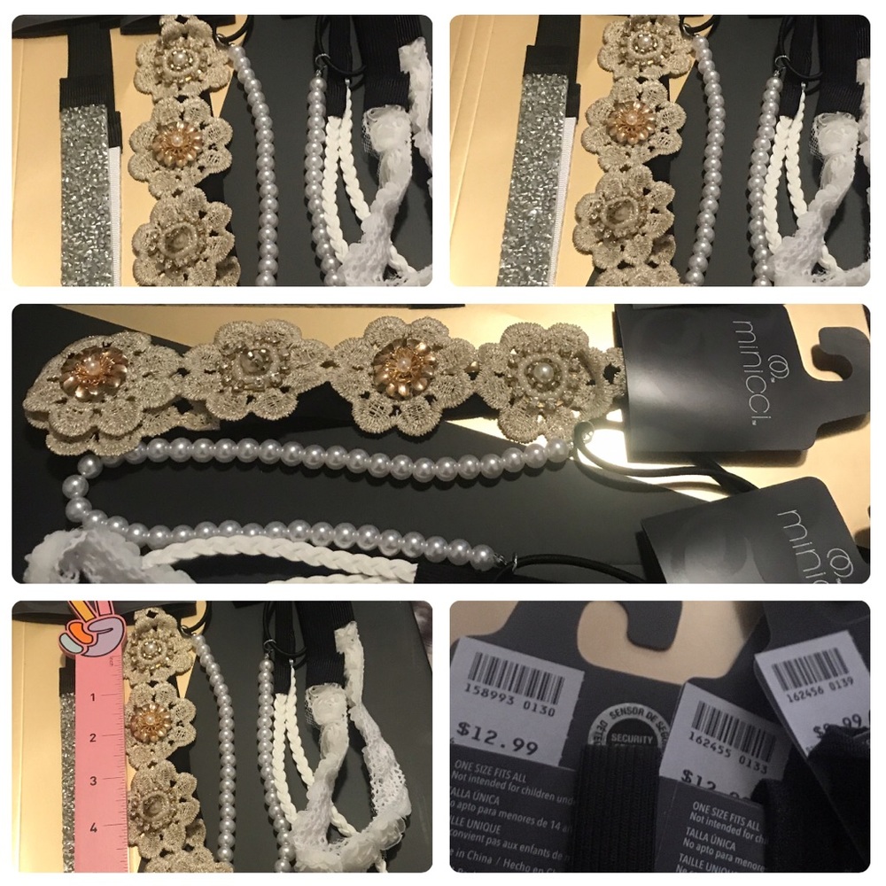 Goregeous Minicci Headband Bundle 5Pcs